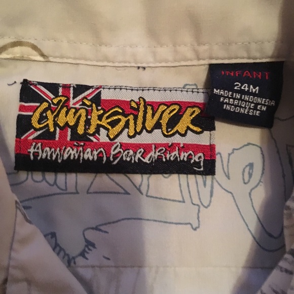 Quiksilver Boys youth Hawaiian shirt - Picture 3 of 5